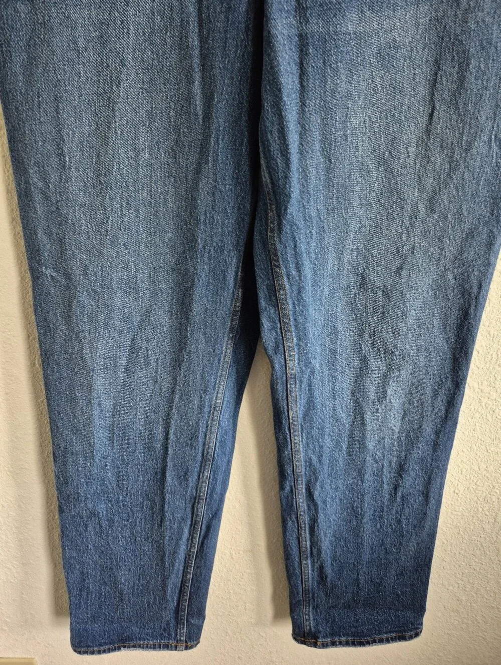 Abercrombie & Fitch The 90s Straight Ultra High Rise Jeans Womens Size 31/12L - Picture 6 of 10